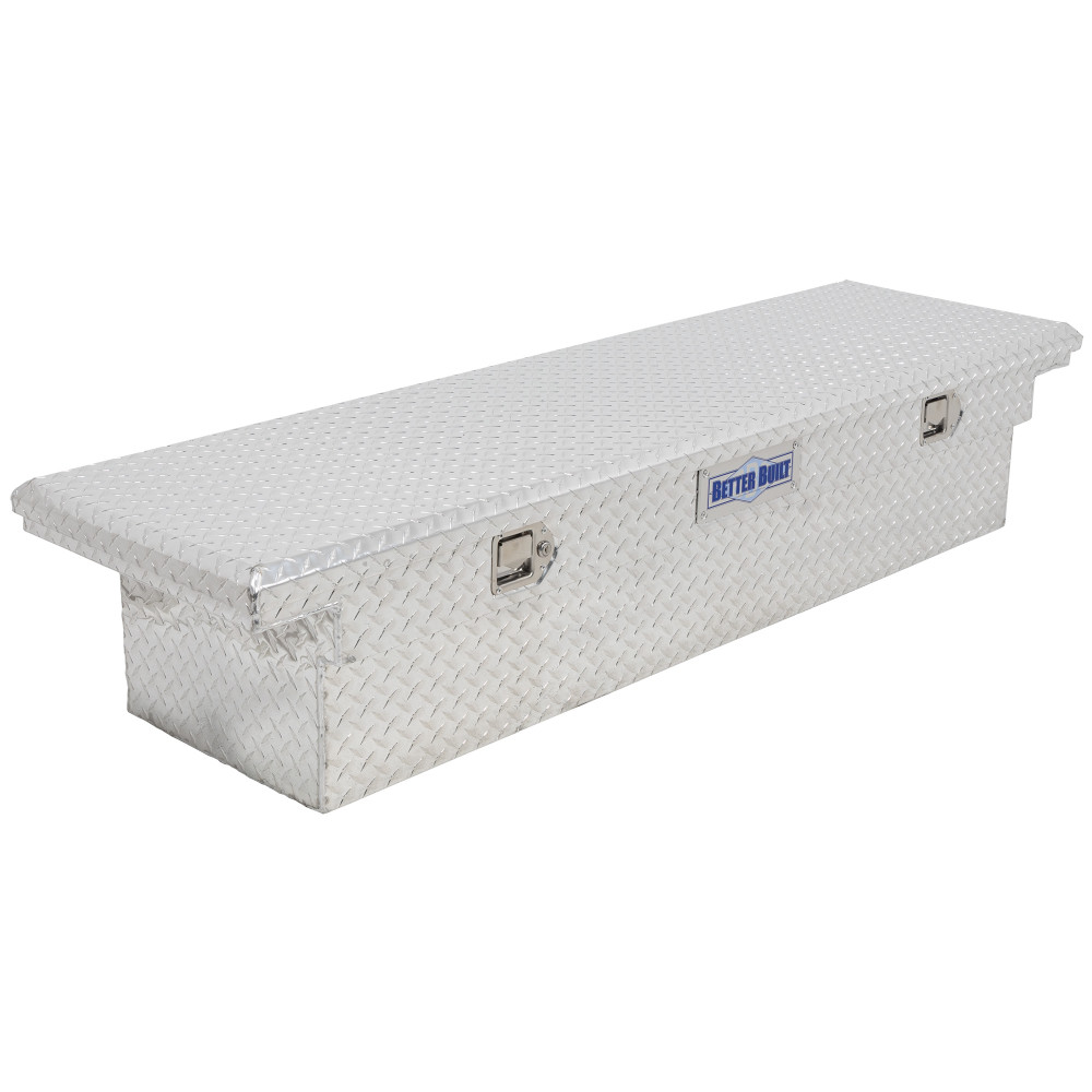 Better Built 69″ Saddle Truck Box Low-Profile Brite Aluminum - Flockneti