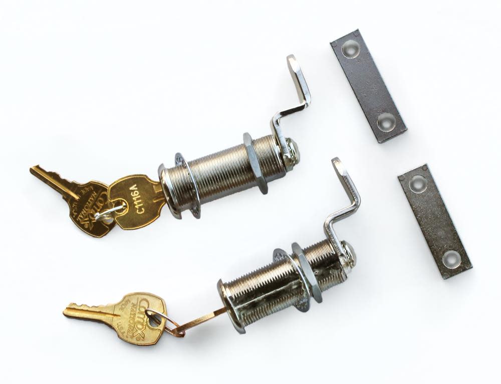 Decked System Drawer Lock Set of 2 with Matching Keys - Flockneti