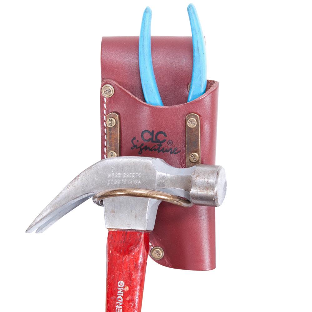 CLC Heavy Duty Leather Hammer/Tool Holder - Flockneti