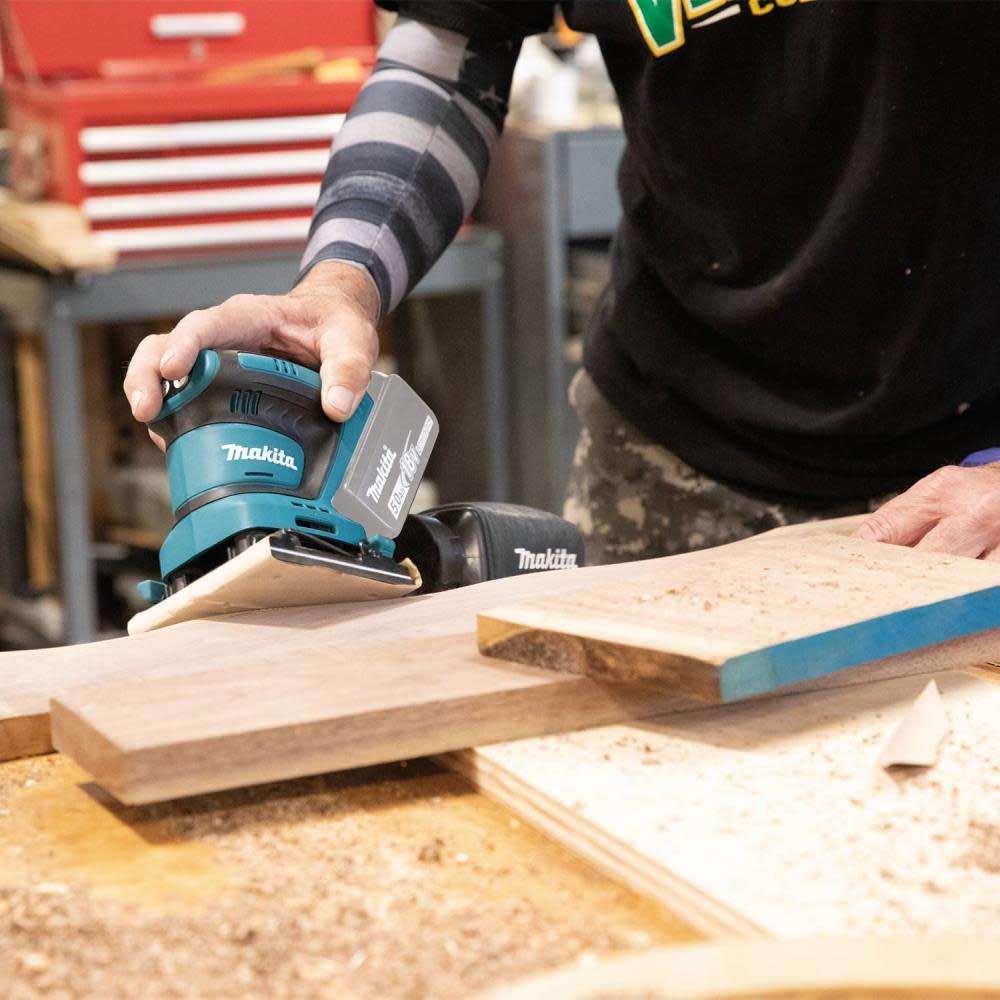 Makita 18V LXT Cordless 1/4 Sheet Finishing Sander Bare Tool - Flockneti