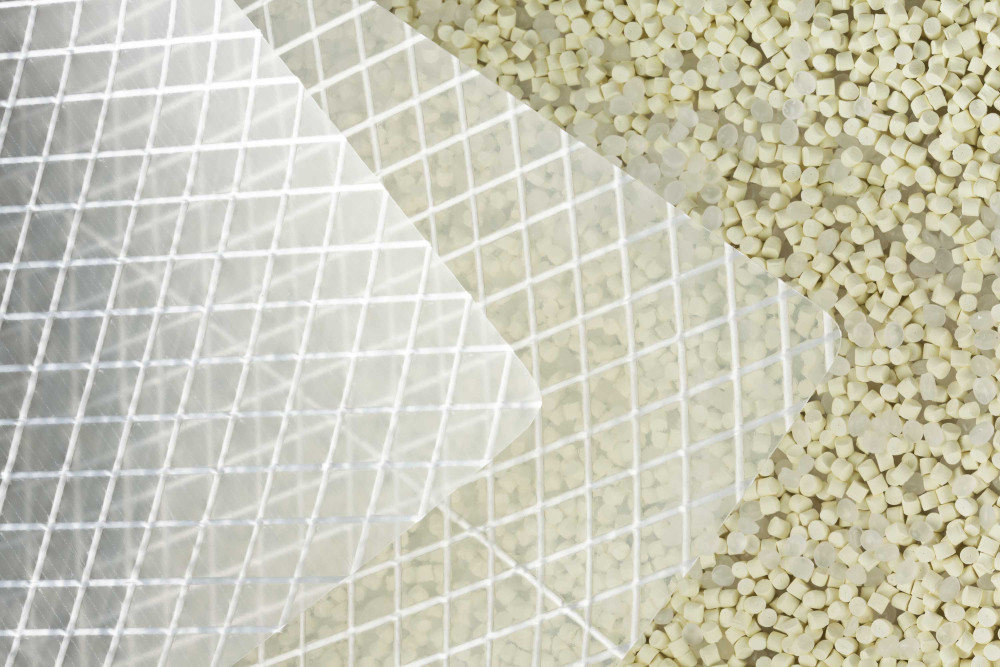 Dura-Skrim Polyethylene Film Clear Four-Layer Reinforced Extrusion Laminate - Flockneti