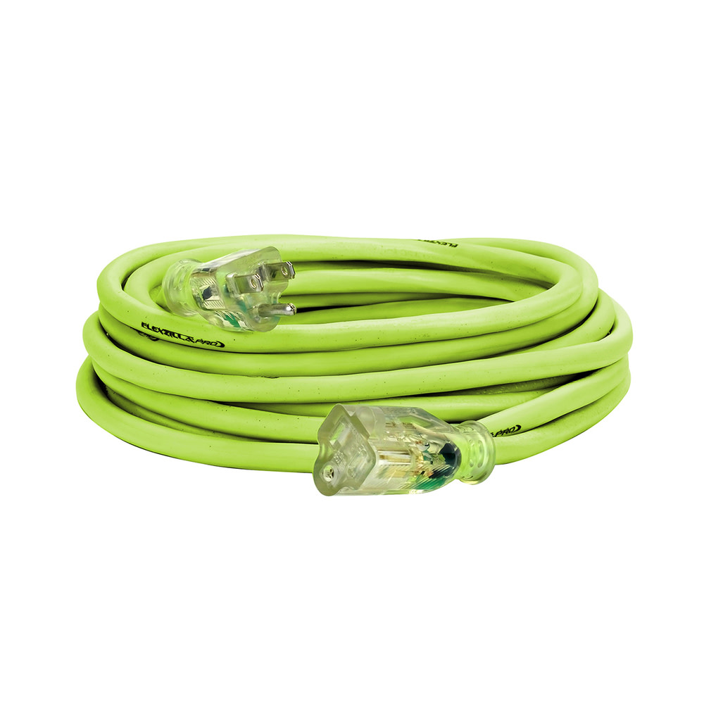 Flexzilla 25 ft. Pro Extension Cord 14/3 AWG - Flockneti