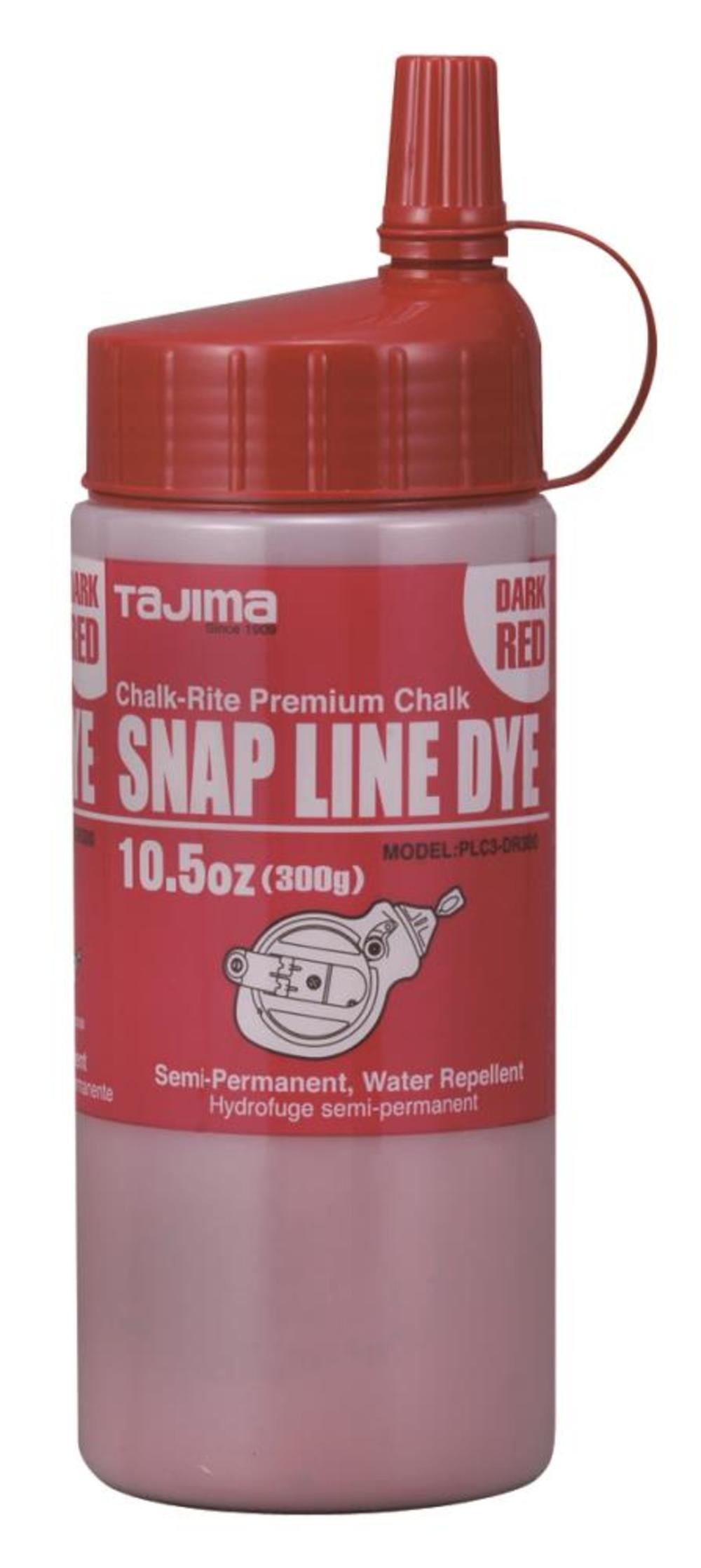 Tajima CHALK-RITE Powder Dye Ultra-Fine Wind and Water Resistant Permanent 10.5 oz. Red - Flockneti