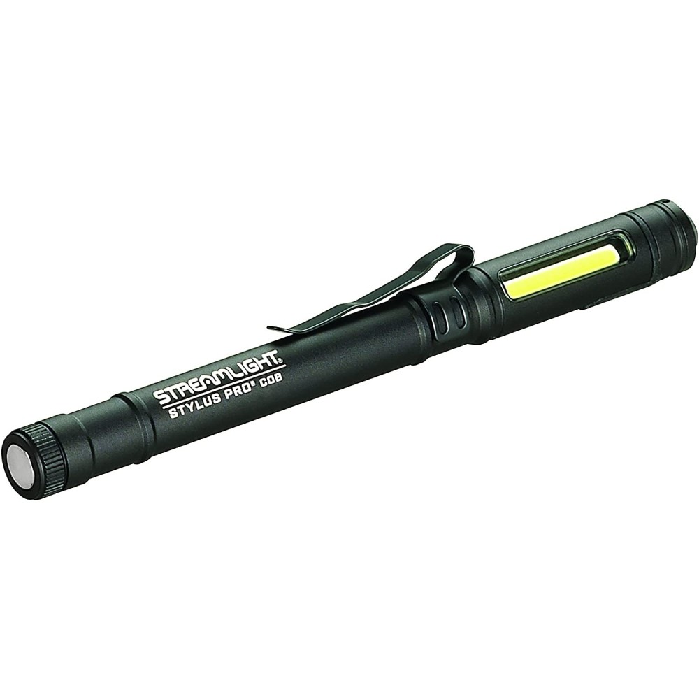 Streamlight Stylus Pro COB Black Rechargeable Magnetic Penlight - Flockneti