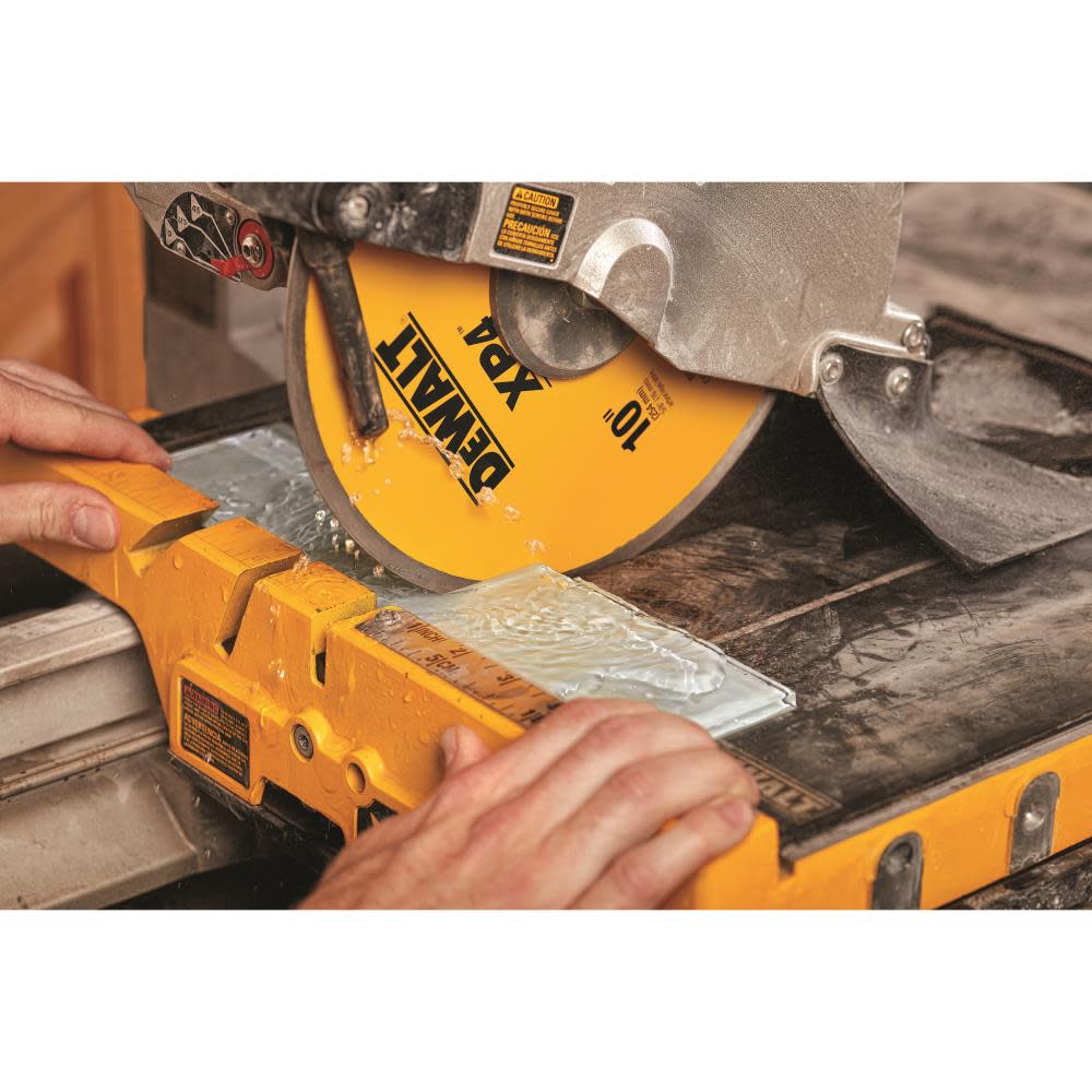 DEWALT 10-in Continuous Rim Glass Tile Blade - Flockneti
