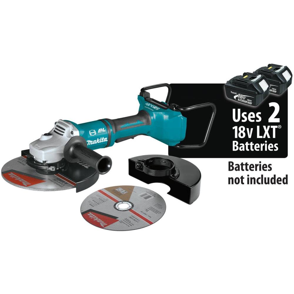Makita 18V X2 LXT 36V 9″ Cut-Off/Angle Grinder with Electric Brake Bare Tool - Flockneti