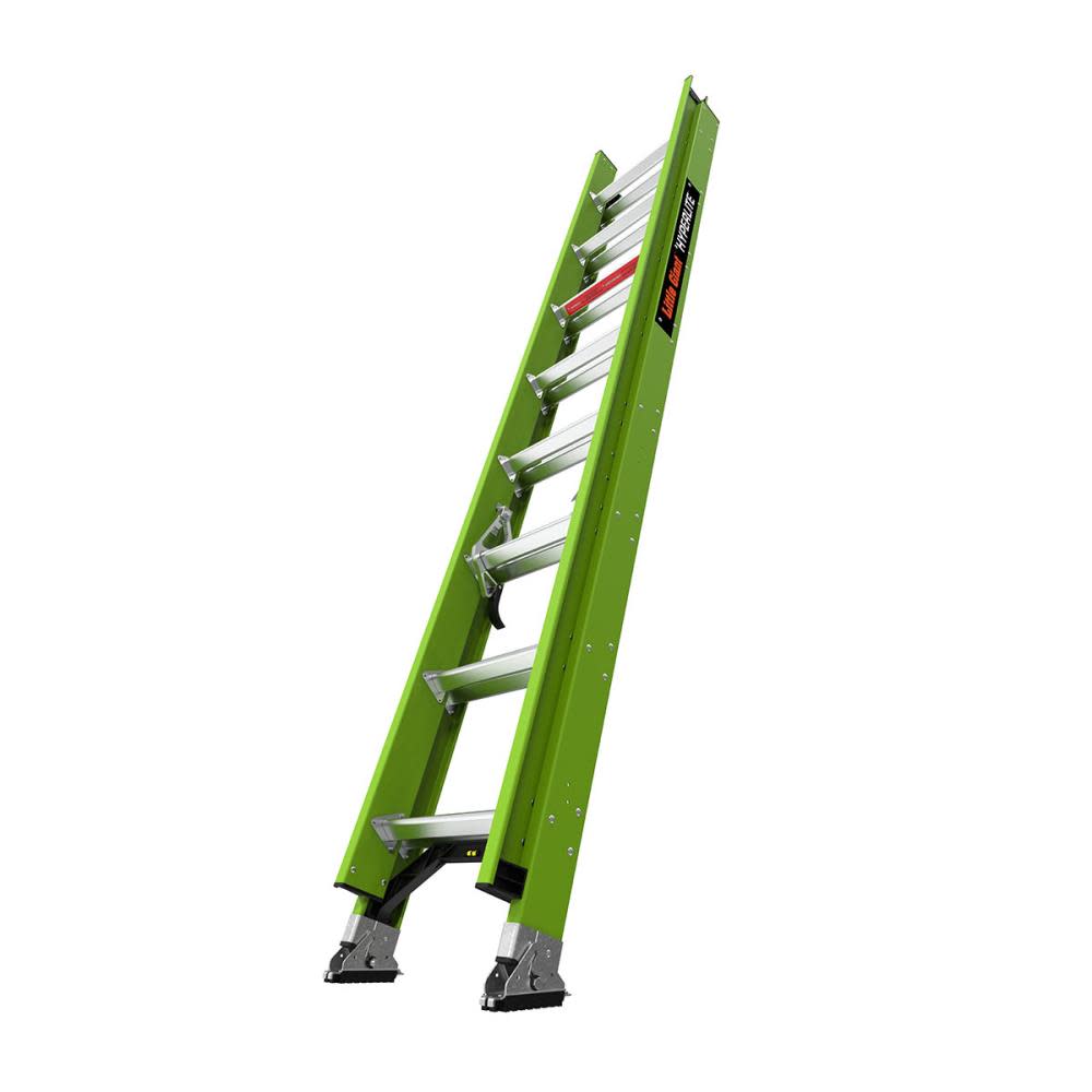 Little Giant Safety HyperLite 16 ft Type IA Fiberglass Extension Ladder - Flockneti