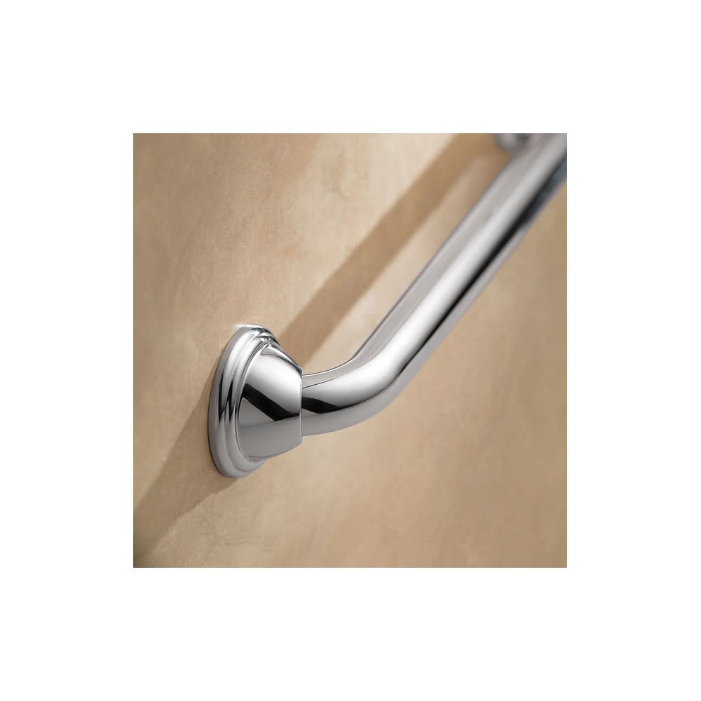 Moen Home Care Chrome Steel 16″ Designer Elite Grab Bar - Flockneti