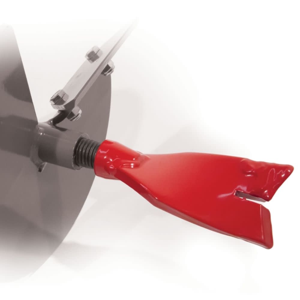 Earthquake 4″ Earth Auger Fishtail Point Replaceable Post Hole Digger Bit - Flockneti
