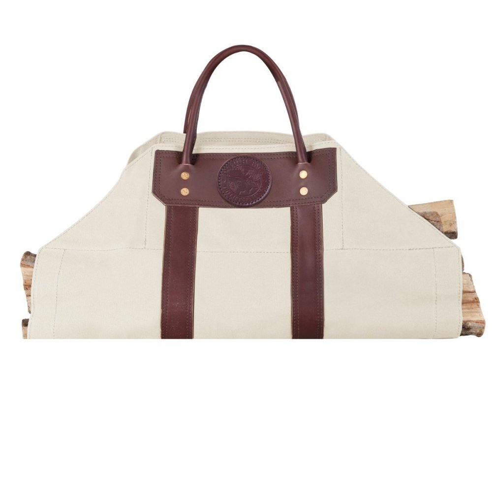 Duluth Pack Natural Canvas Log Carrier - Flockneti