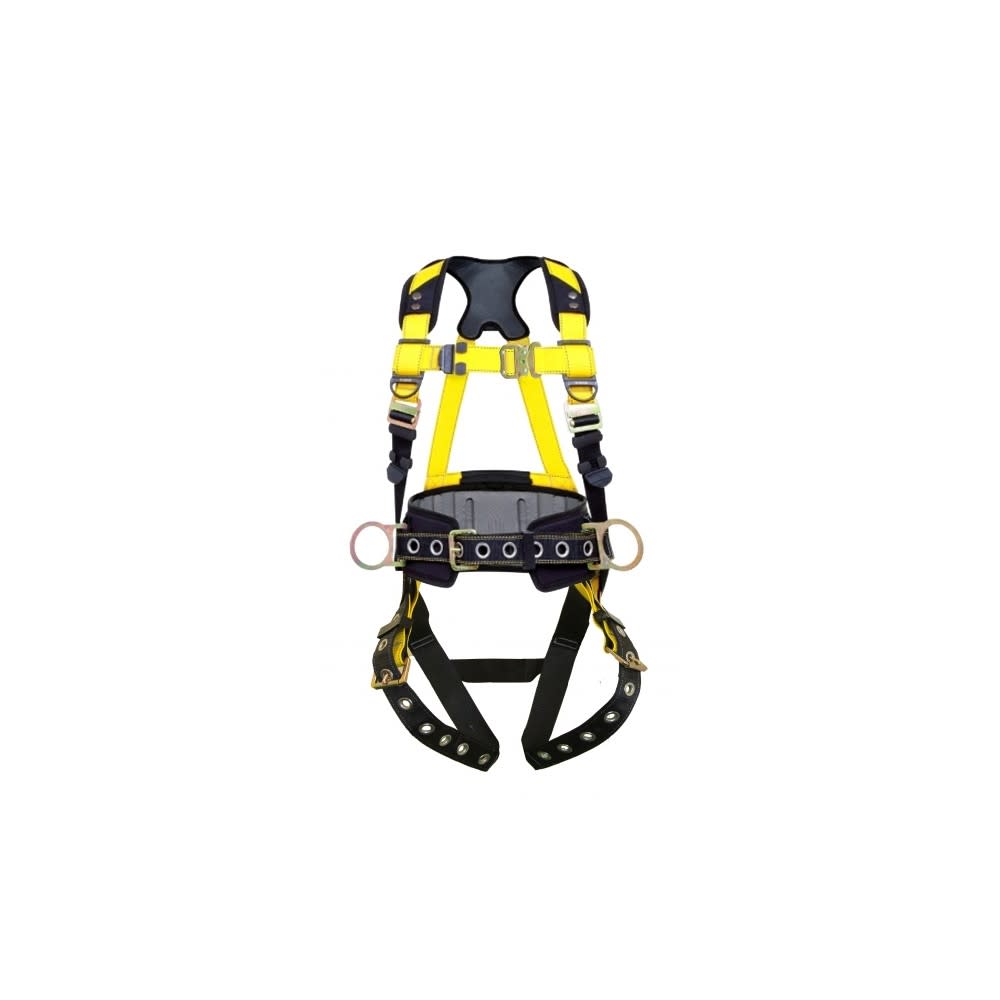 Guardian Fall Protection XS-S Series 3 Full-Body Harness with Side D-Ring - Flockneti