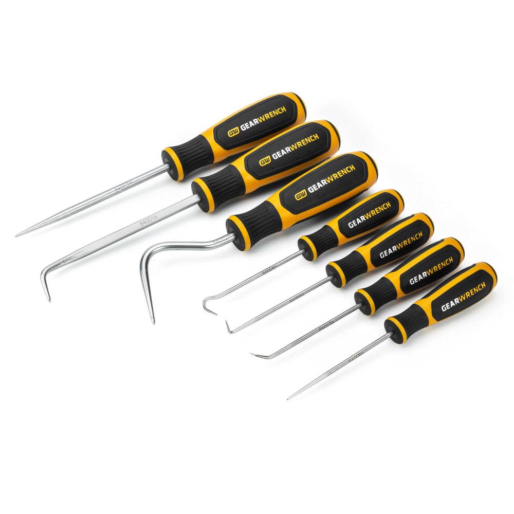 GEARWRENCH 7 Pc Hook & Pick Set - Flockneti