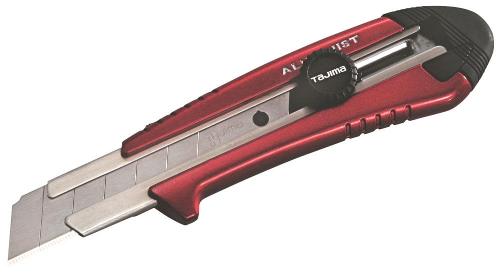 Tajima Red Utility Knife with Three 3/4″ ENDURA Blades - Flockneti