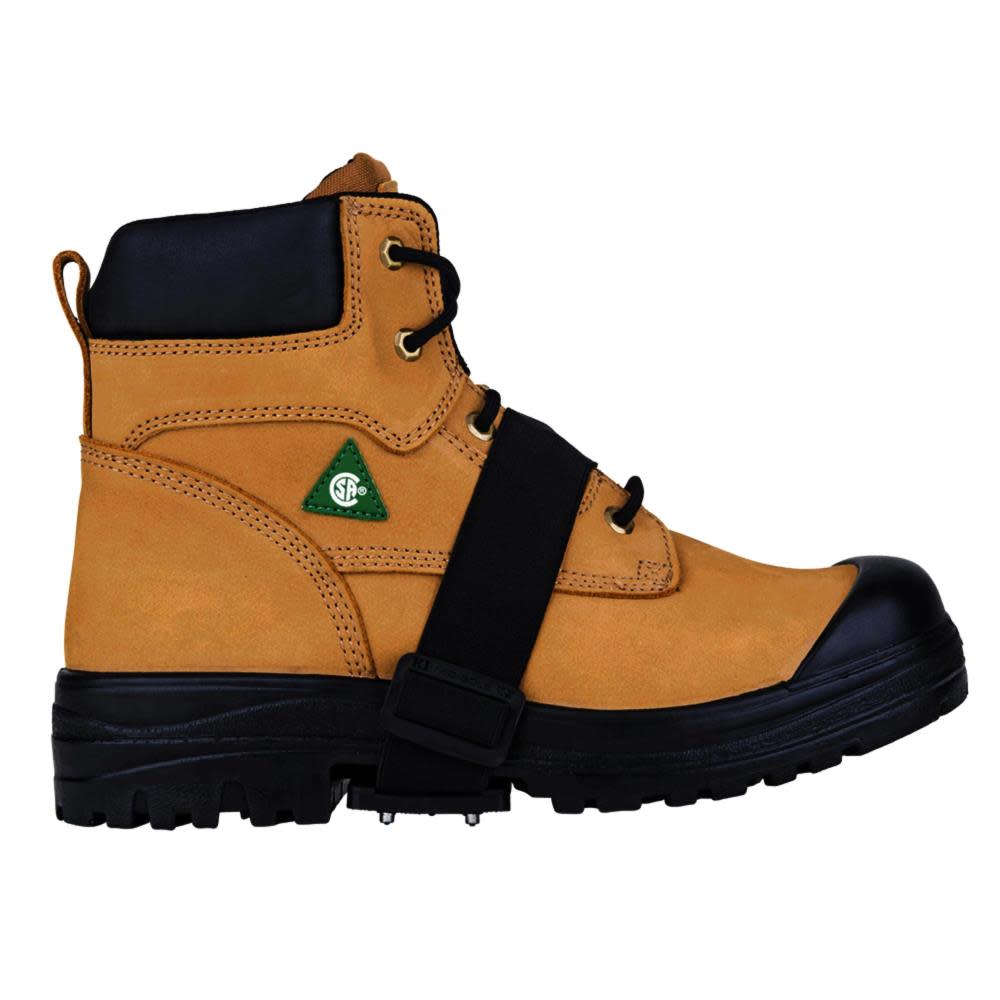 K1 Series Mid-Sole Ice Cleat Slim Black Strap - Flockneti