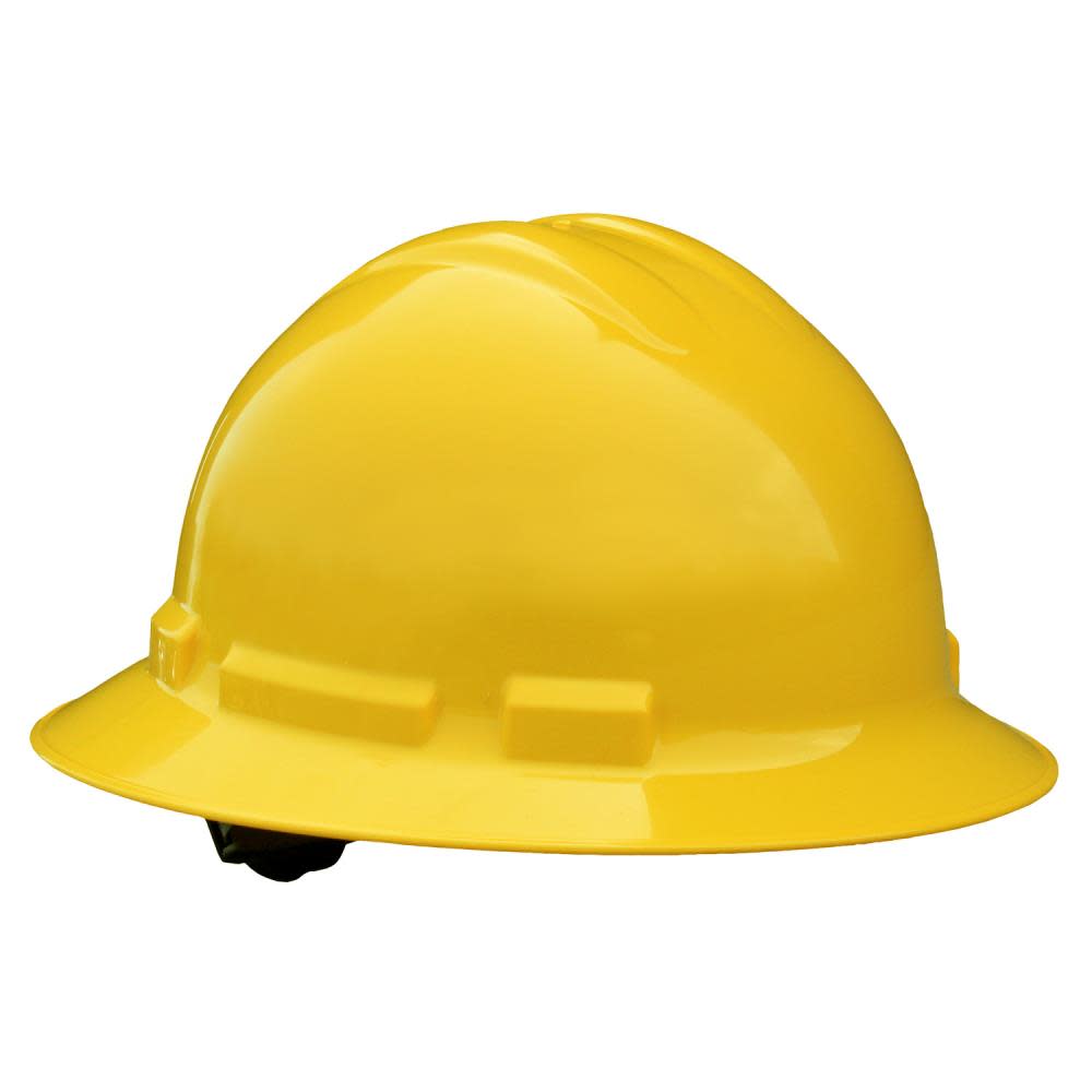 Radians Hard Hat Quartz Full Brim 6 Point Ratchet Yellow - Flockneti