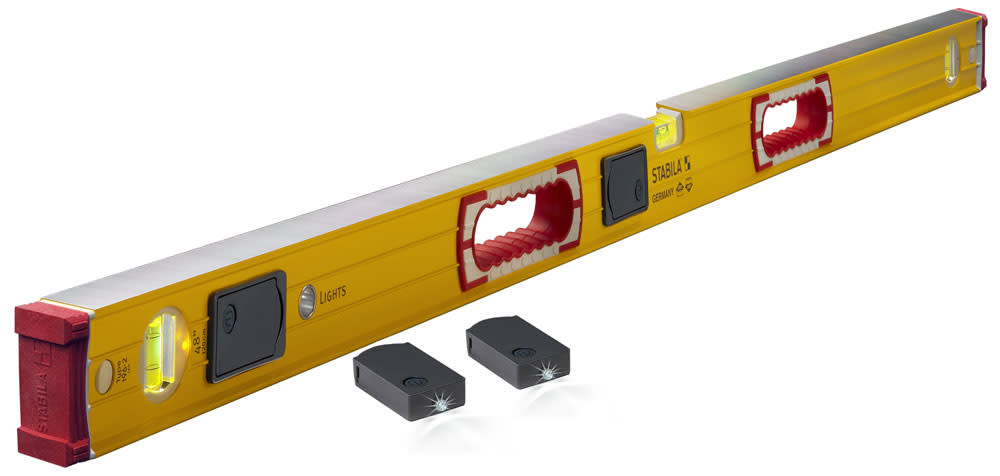 48″ LIGHTED VIAL LEVEL - Flockneti