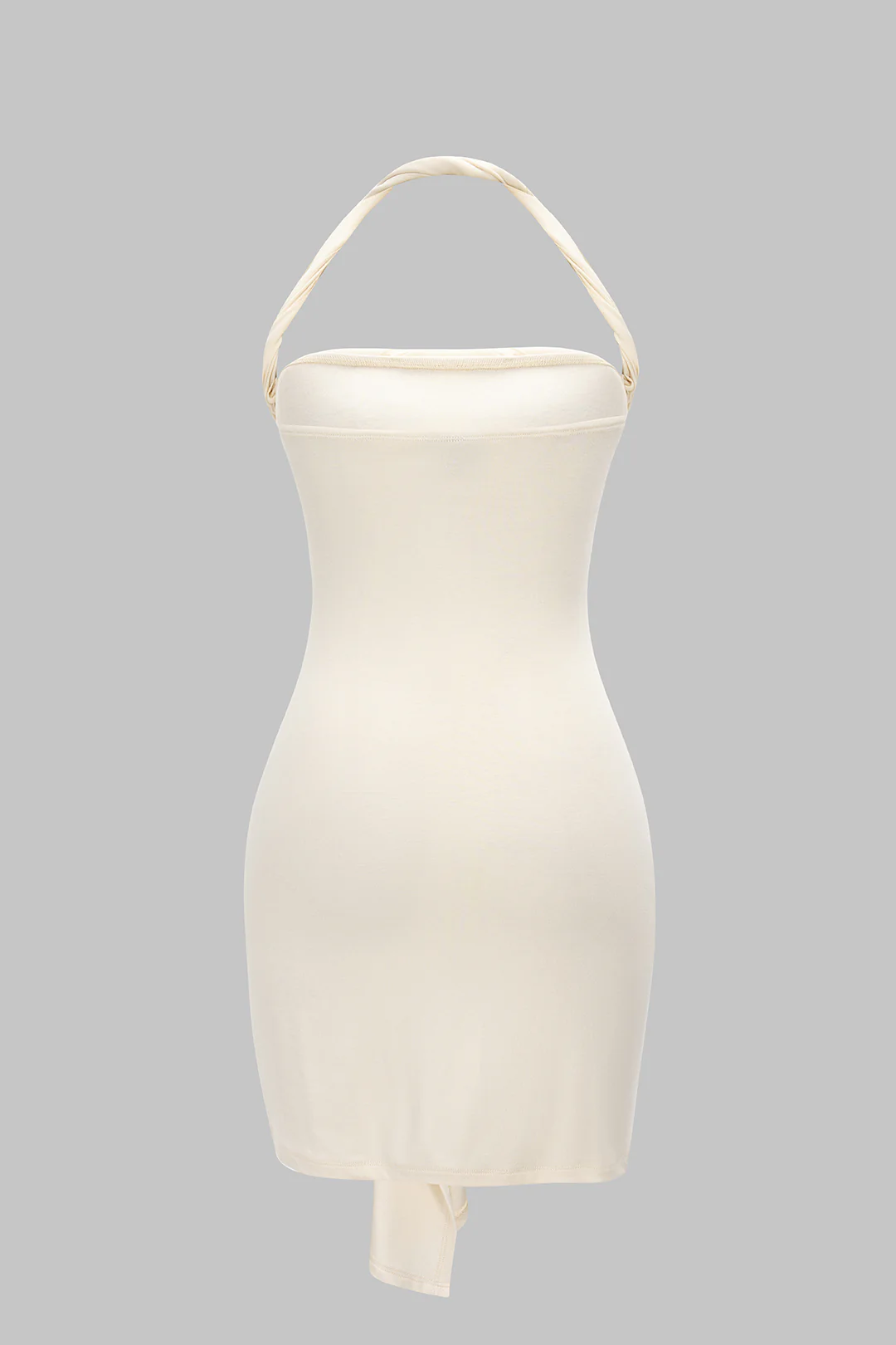 Asymmetrical Twist Knot Sleeveless Midi Dress - Flockneti