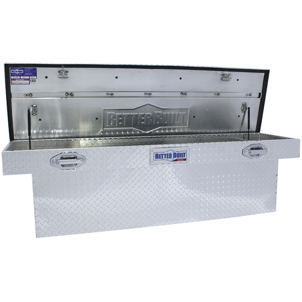 Better Built 58″ SEC Saddle Truck Tool Box DEEP BRITE ALUMINUM - Flockneti