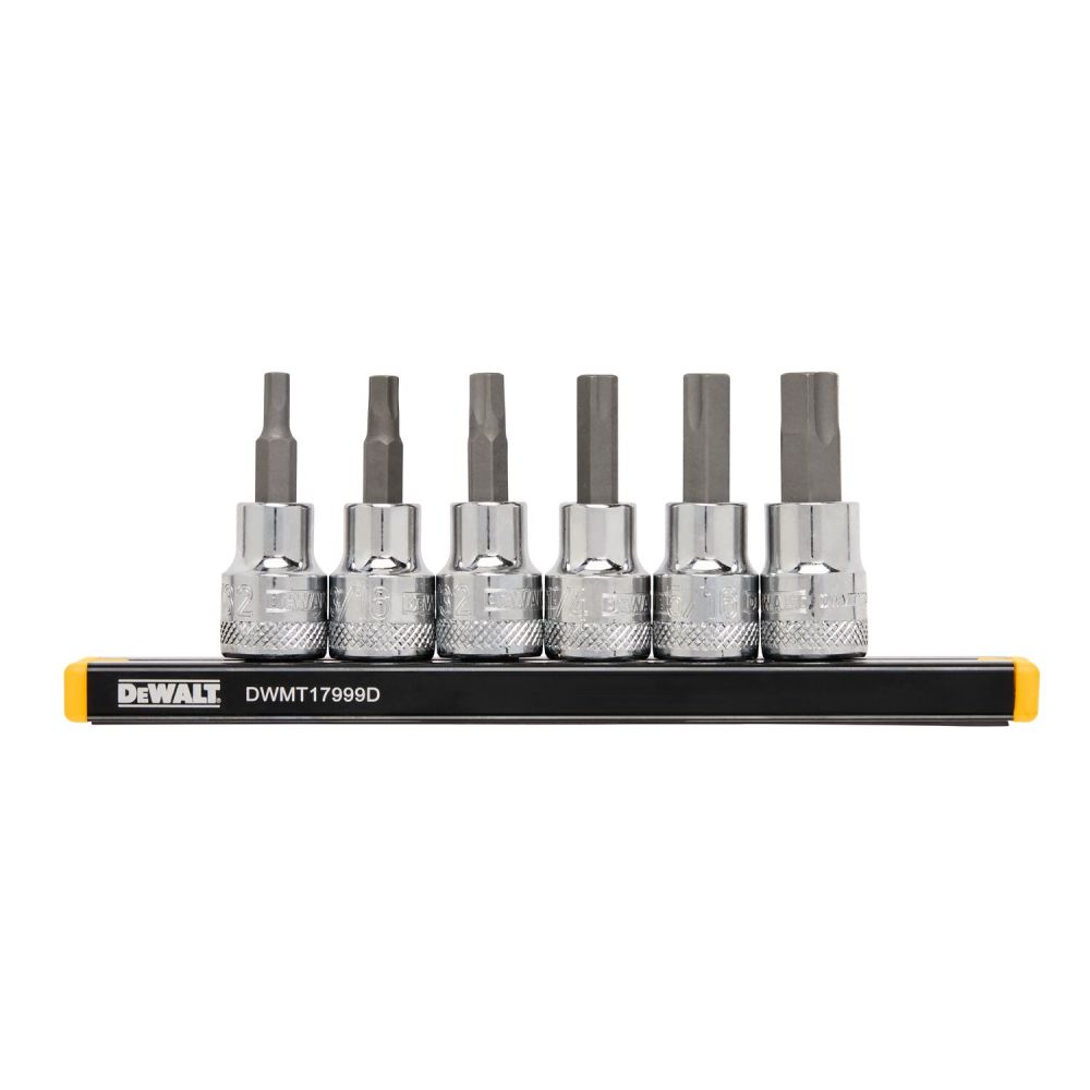 DEWALT SAE HEX Socket Set 3/8″ DRIVE 6pc - Flockneti