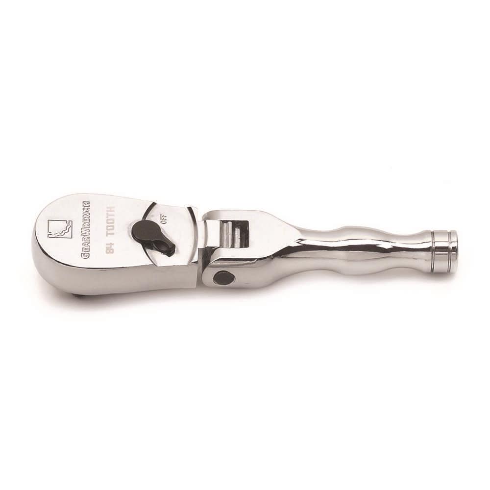 GEARWRENCH Stubby Flex Head Ratchet 3/8 In. Drive 84 Tooth - Flockneti