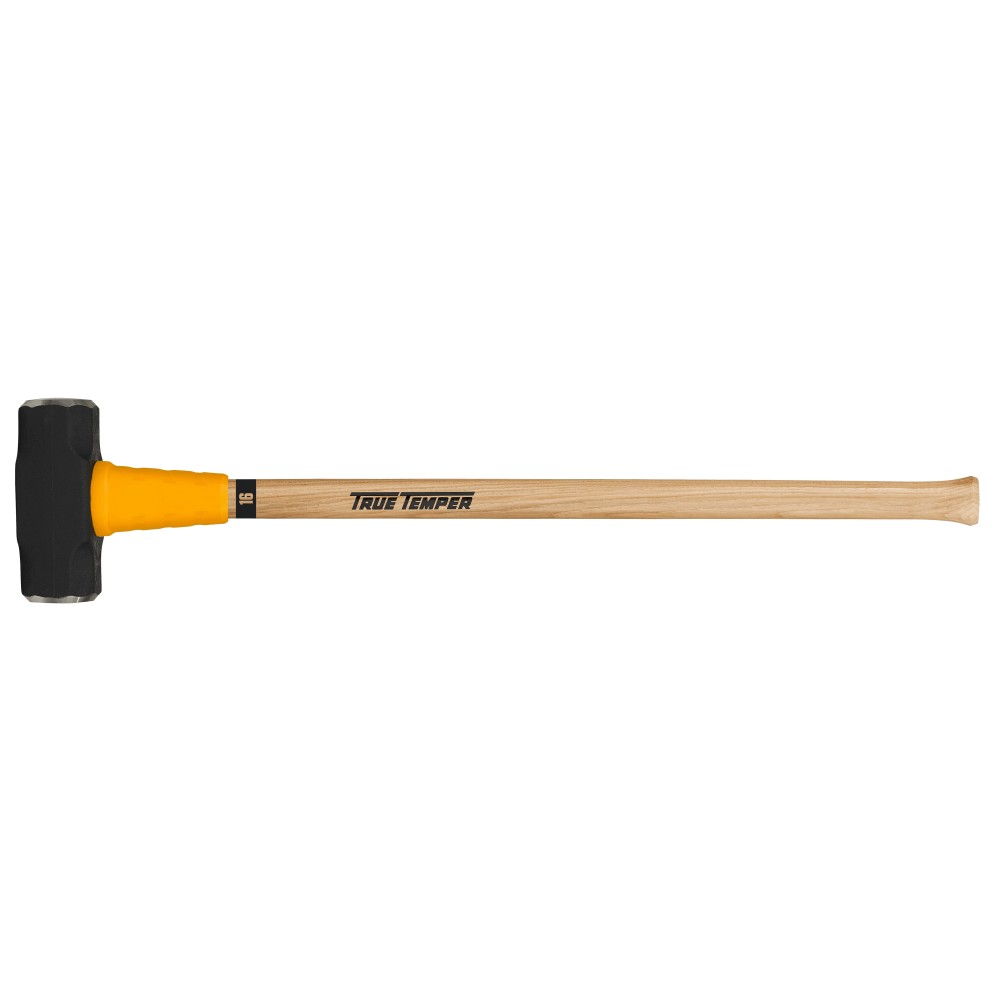 True Temper Toughstrike Sledge Hammer Wood Handled 16 Lbs - Flockneti