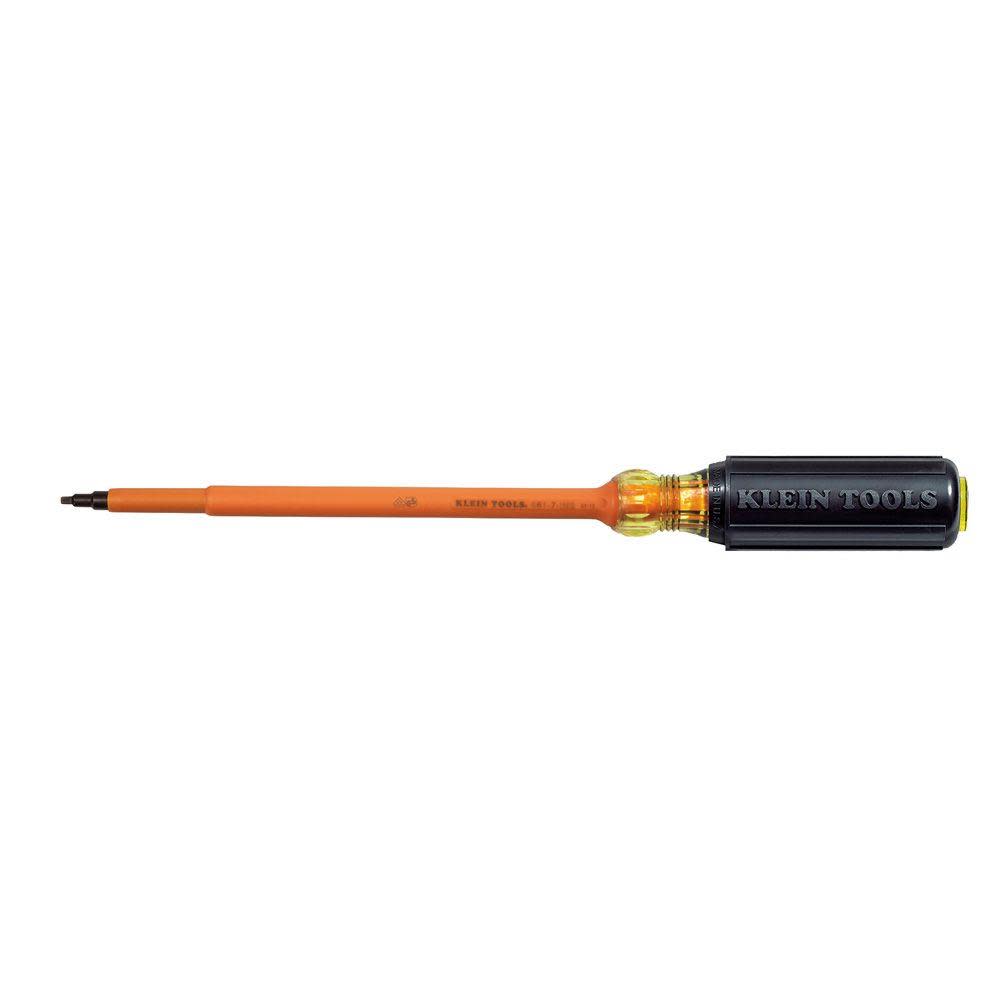 Klein Tools Screwdriver Insul #1 Square 7″ L - Flockneti