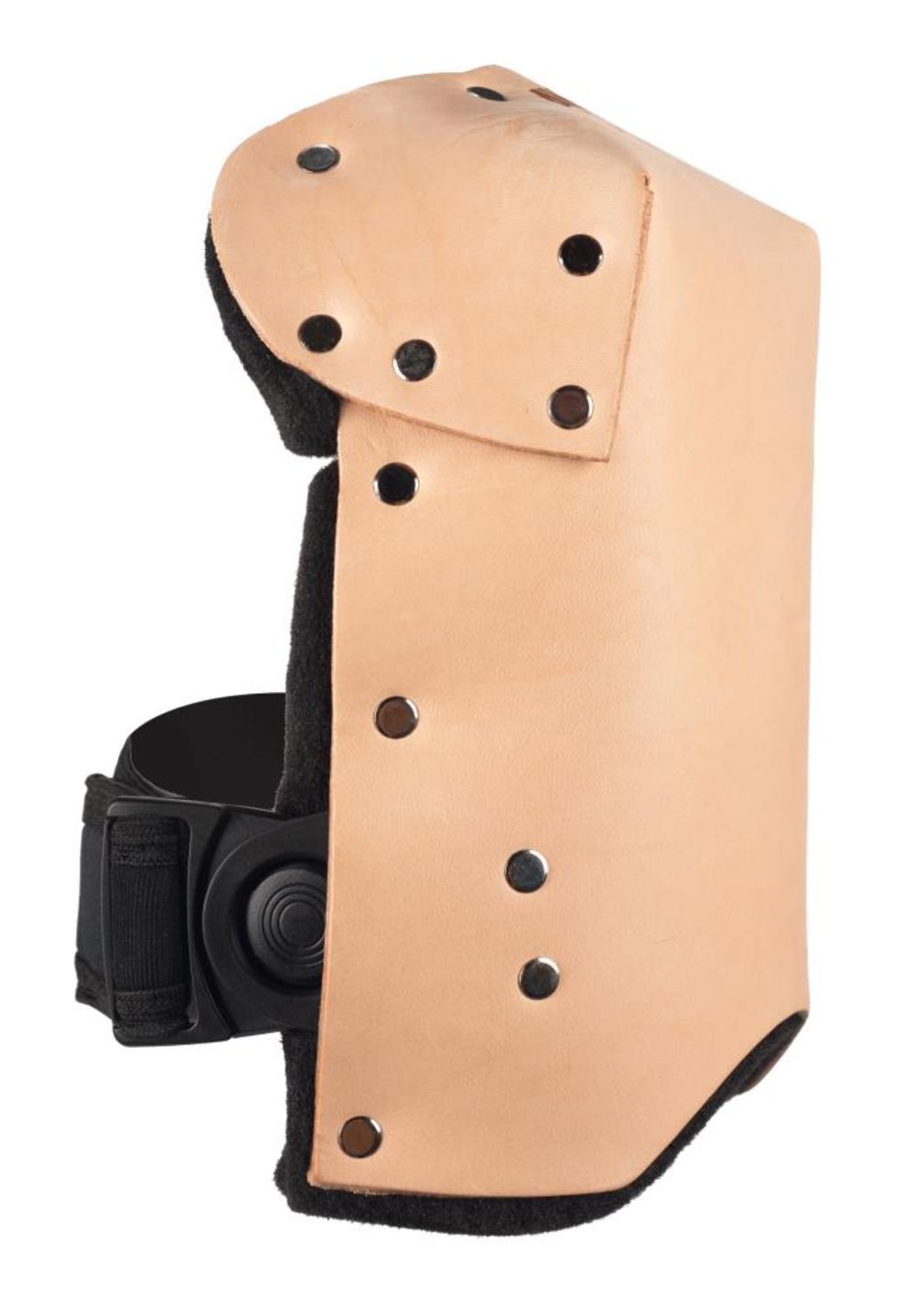 Alta Industries Leather Deluxe Knee Pad with Neoprene Strap - Flockneti