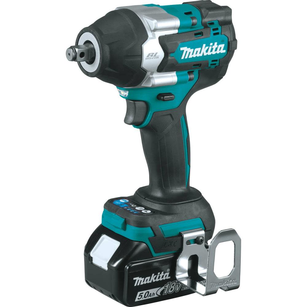 Makita 18V LXT 1/2″ Sq Drive Impact Wrench Kit with Friction Ring Anvil - Flockneti