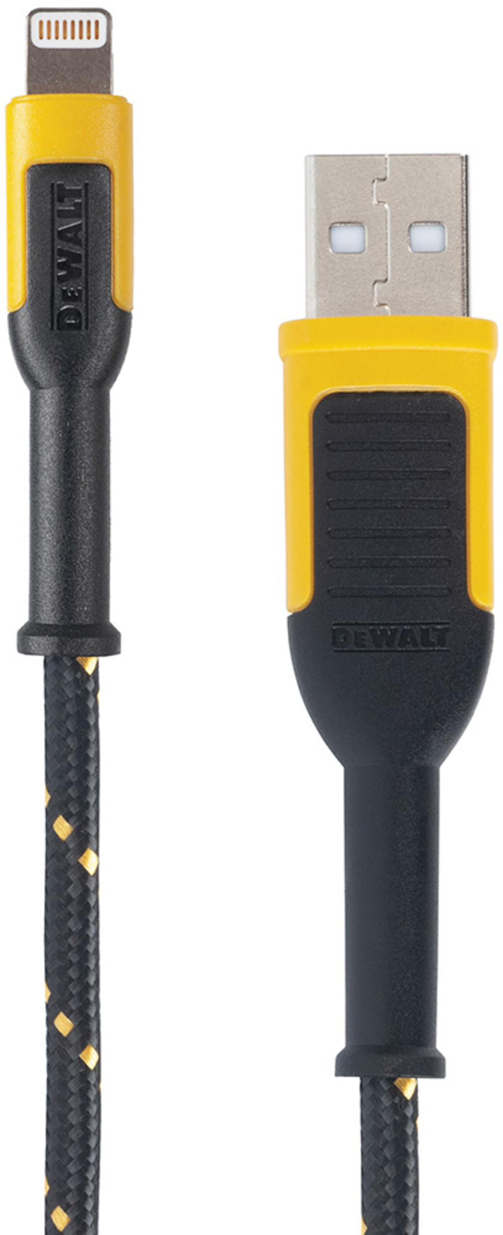 DEWALT Phone Charger Lightning Reinforced Braided Cable 6′ - Flockneti