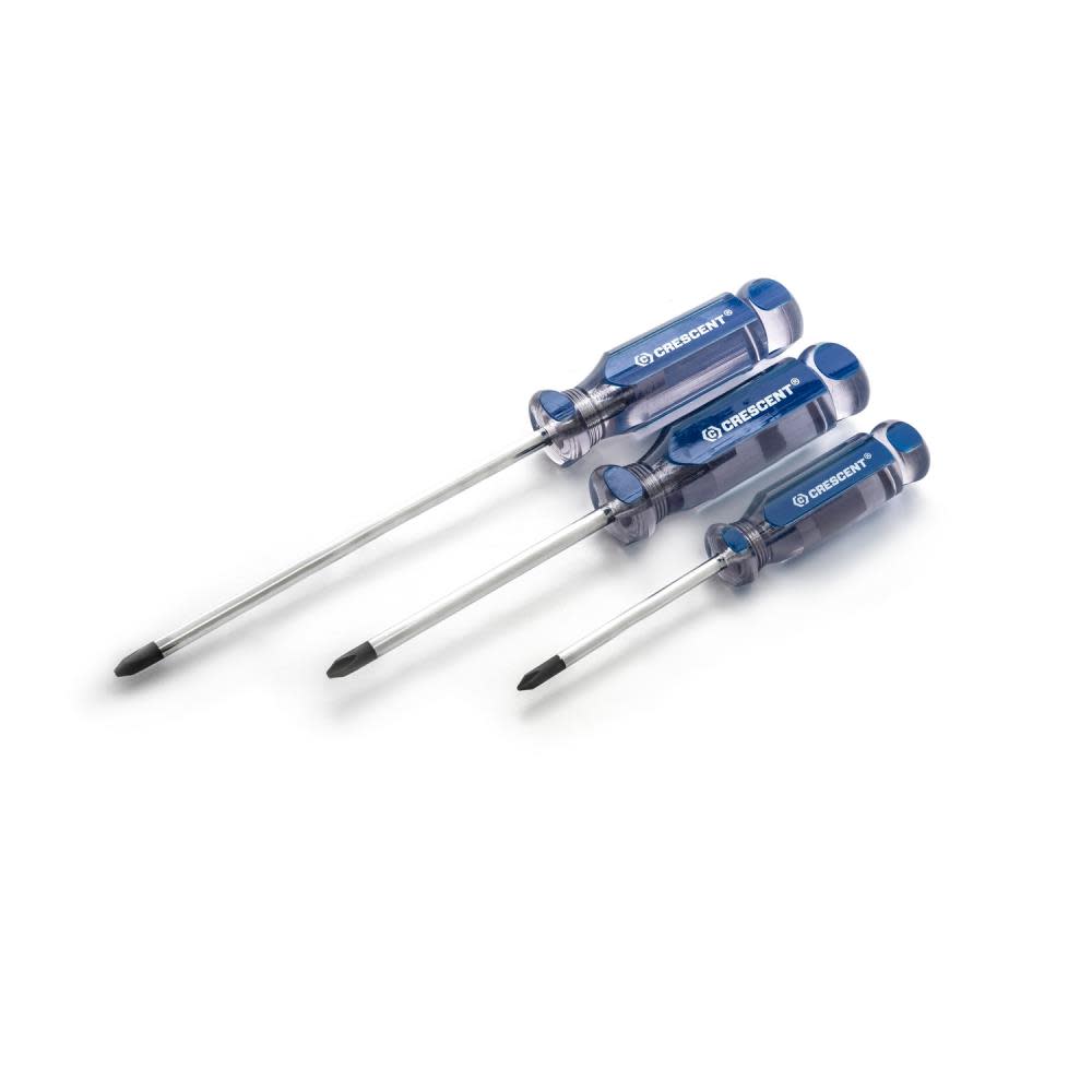 Crescent 6 Pc Phillips Slotted Acetate Screwdriver Set - Flockneti