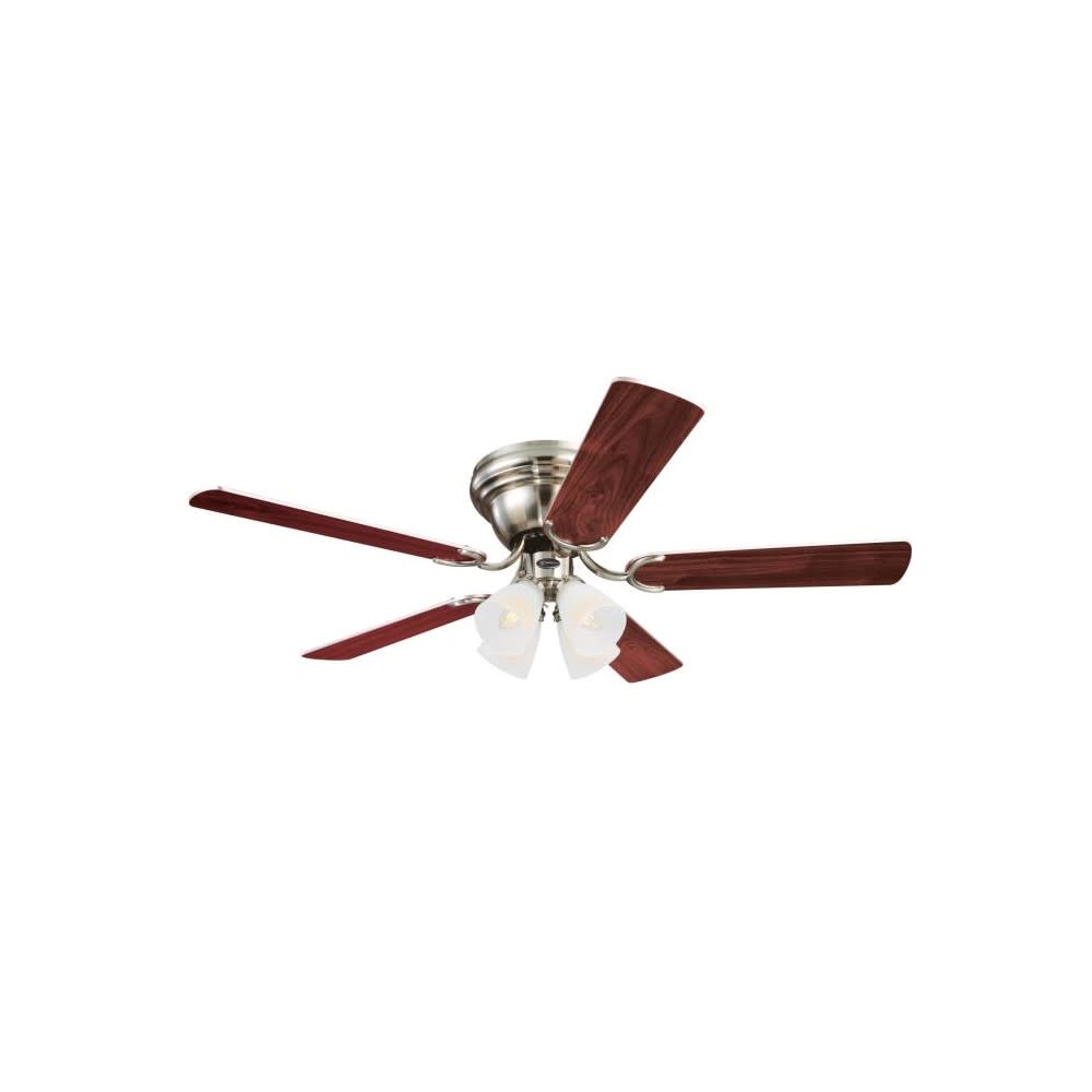 Westinghouse 52″ Contempra IV Nickel LED Indoor Ceiling Fan - Flockneti