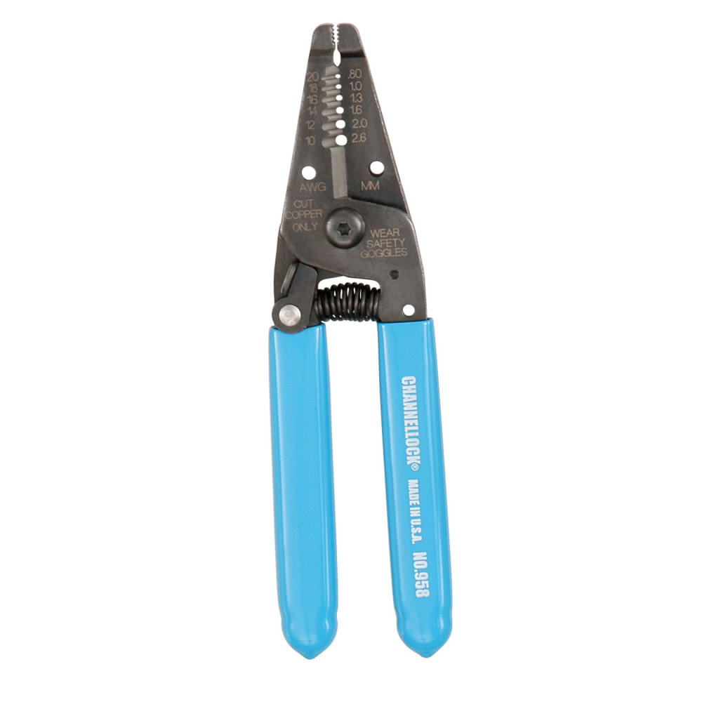 Channellock 6 In. Wire Stripper-Cutter - Flockneti