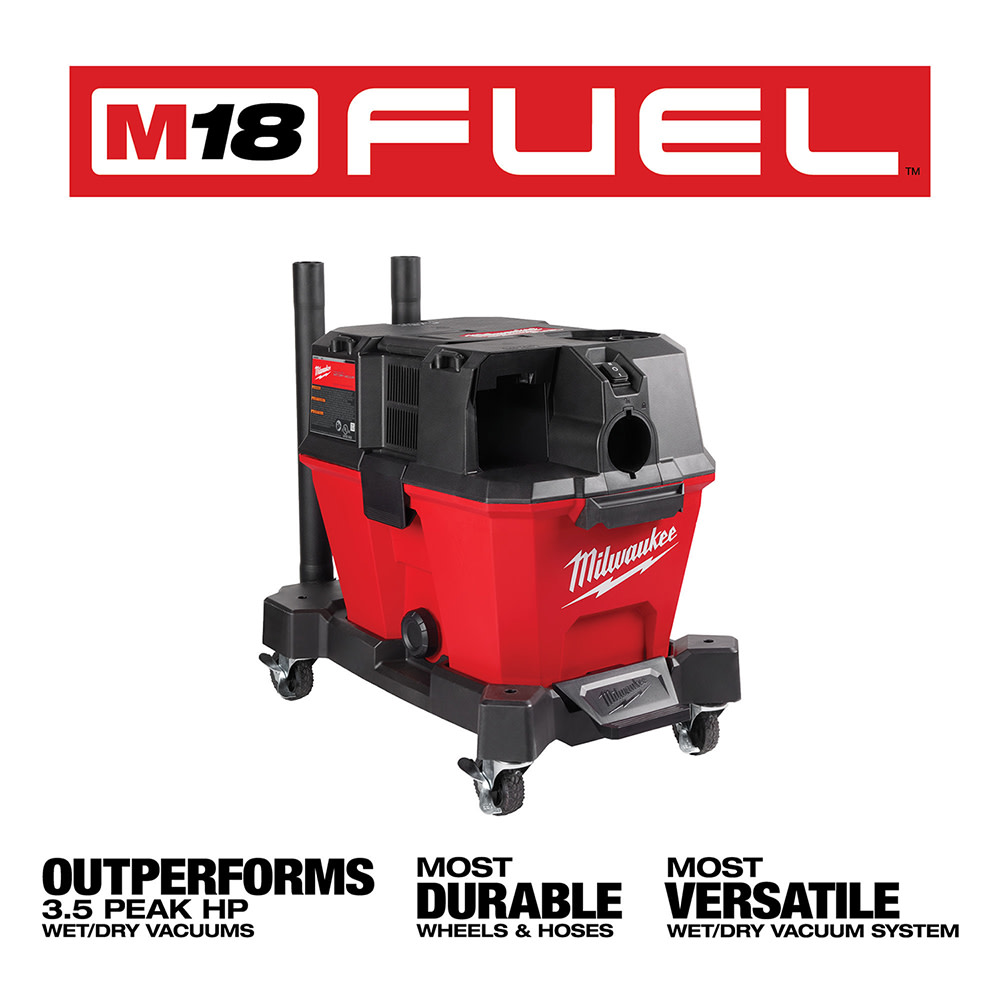 Milwaukee Wet/Dry Vacuum Bare Tool Electrical Bundle - Flockneti