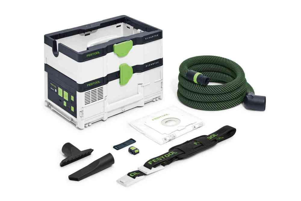 Festool Dust Extractor CTC SYS I Hepa-Basic Cordless Bare Tool - Flockneti