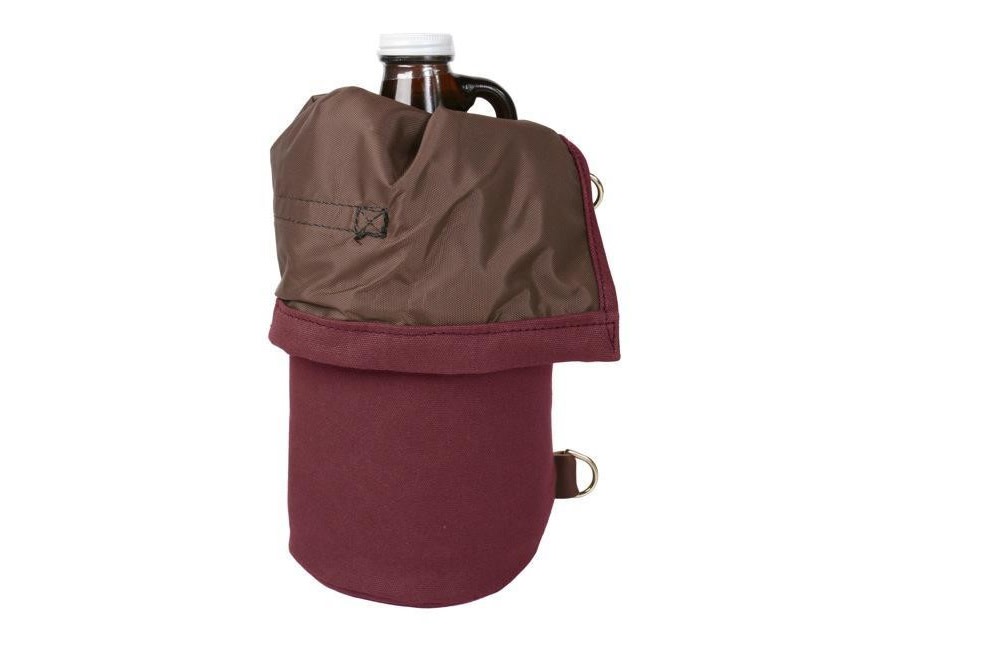 Duluth Pack Burgundy Canvas One Size Growler Pack - Flockneti