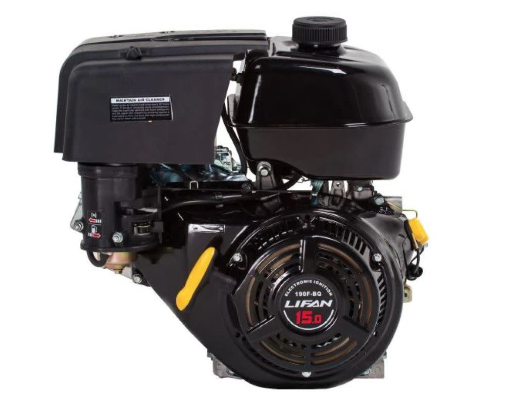 Lifan Engine Replacement Gas 15 HP 420cc OHV Electric Start 1″ Horizontal Keyway Shaft - Flockneti