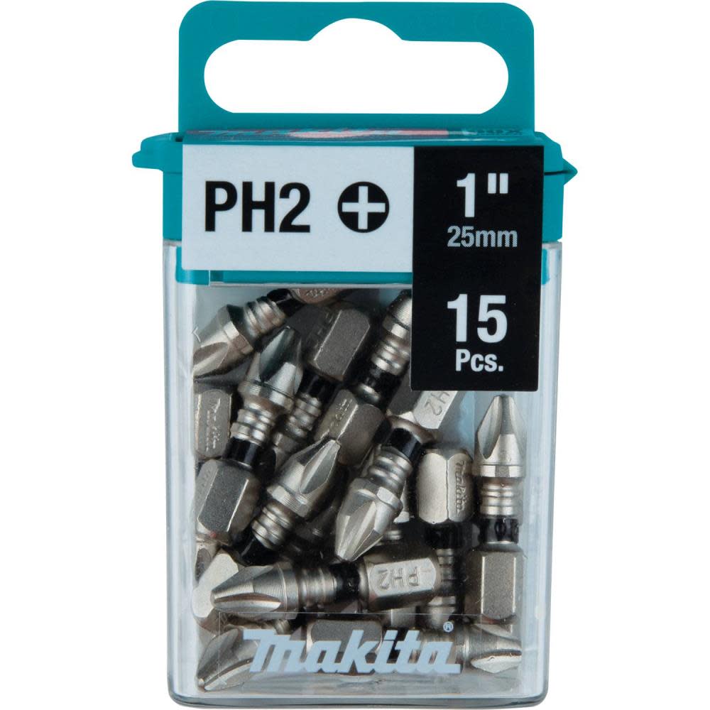 Makita Impact XPS #2 Phillips 1″ Insert Bit 15/pk - Flockneti