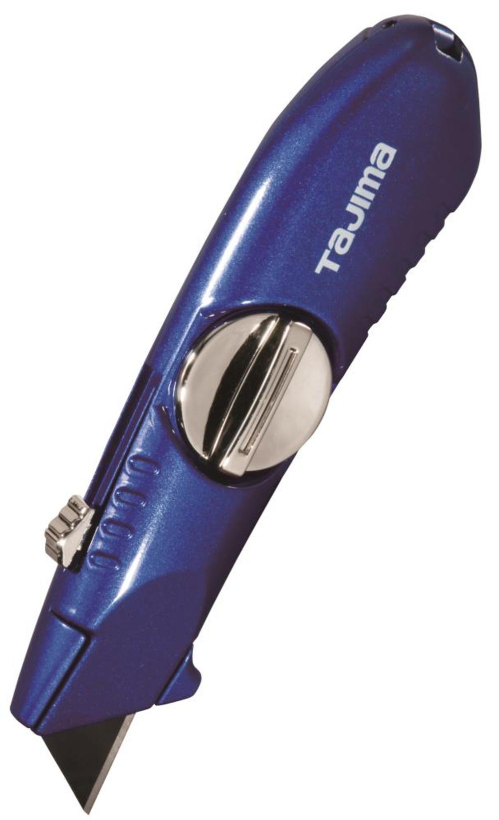 Tajima Blue Retractable Blade One Piece Premium Utility Knife - Flockneti