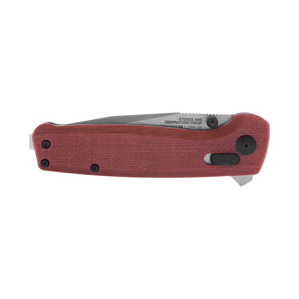 SOG Terminus XR G10 Folding Knife Crimson Red - Flockneti