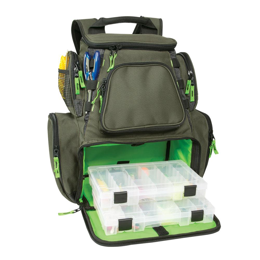 CLC Multi Tackle Large Backpack with Two #3600 Trays - Flockneti