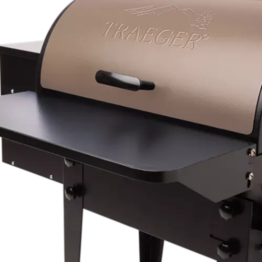 Traeger Folding Front Junior Grill Shelf for all Tailgater 20 Series & Renegade Grills - Flockneti