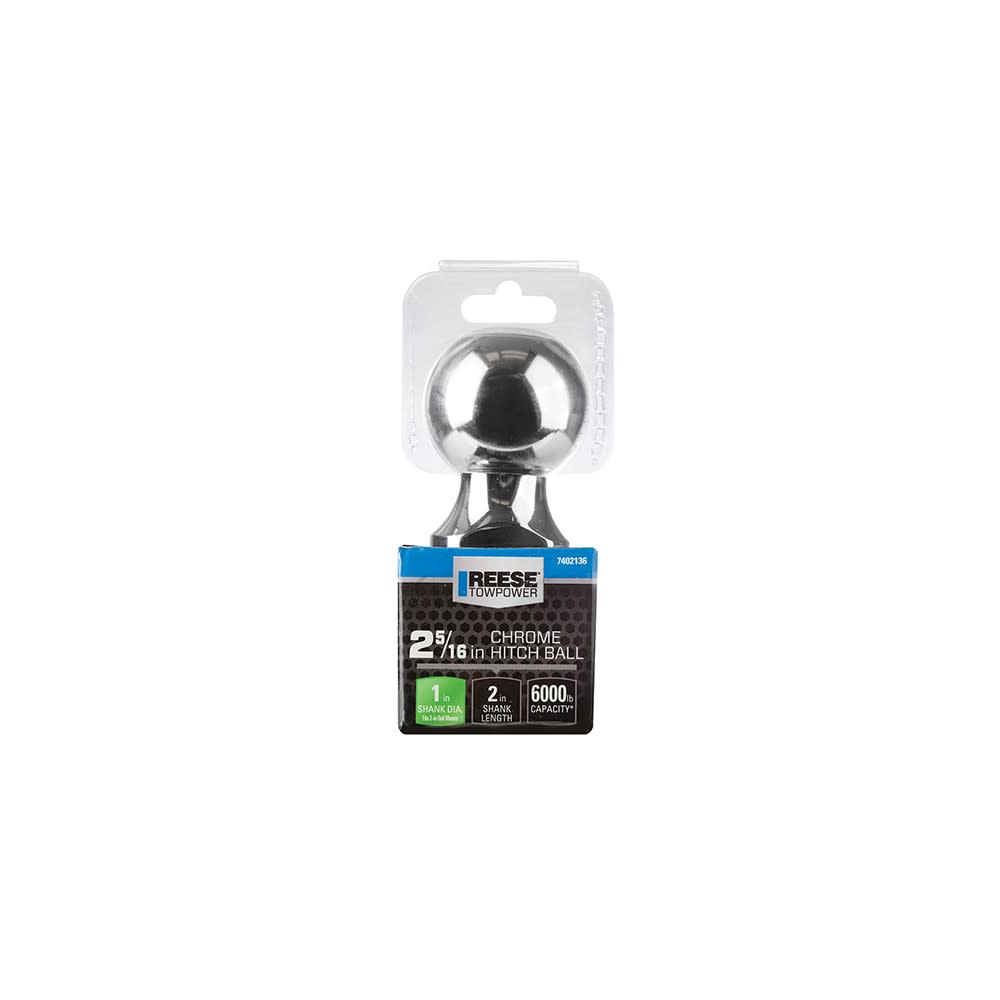 Reese 2 5/16″ 6000 lbs Trailer Hitch Ball - Flockneti