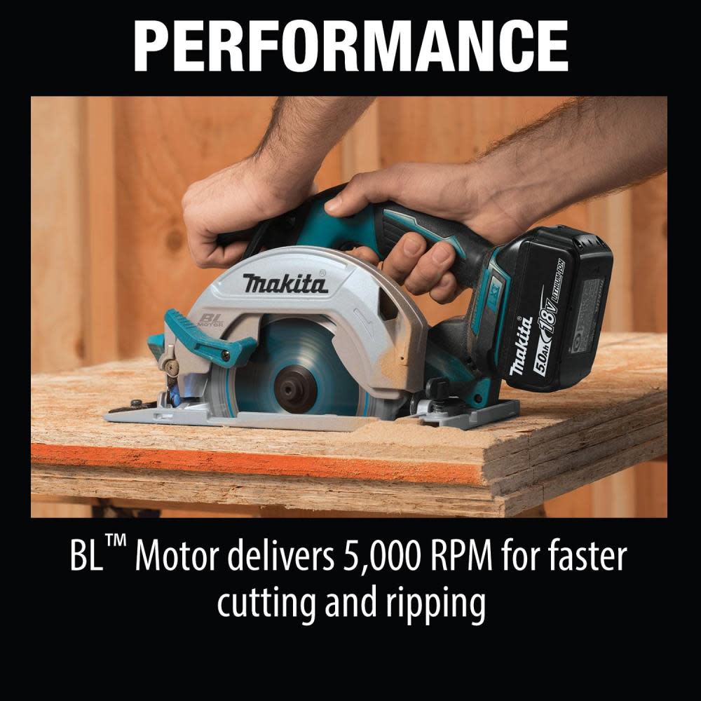 Makita 18V LXT Lithium-Ion Brushless Cordless 4-Pc. Combo Kit (5.0Ah) - Flockneti