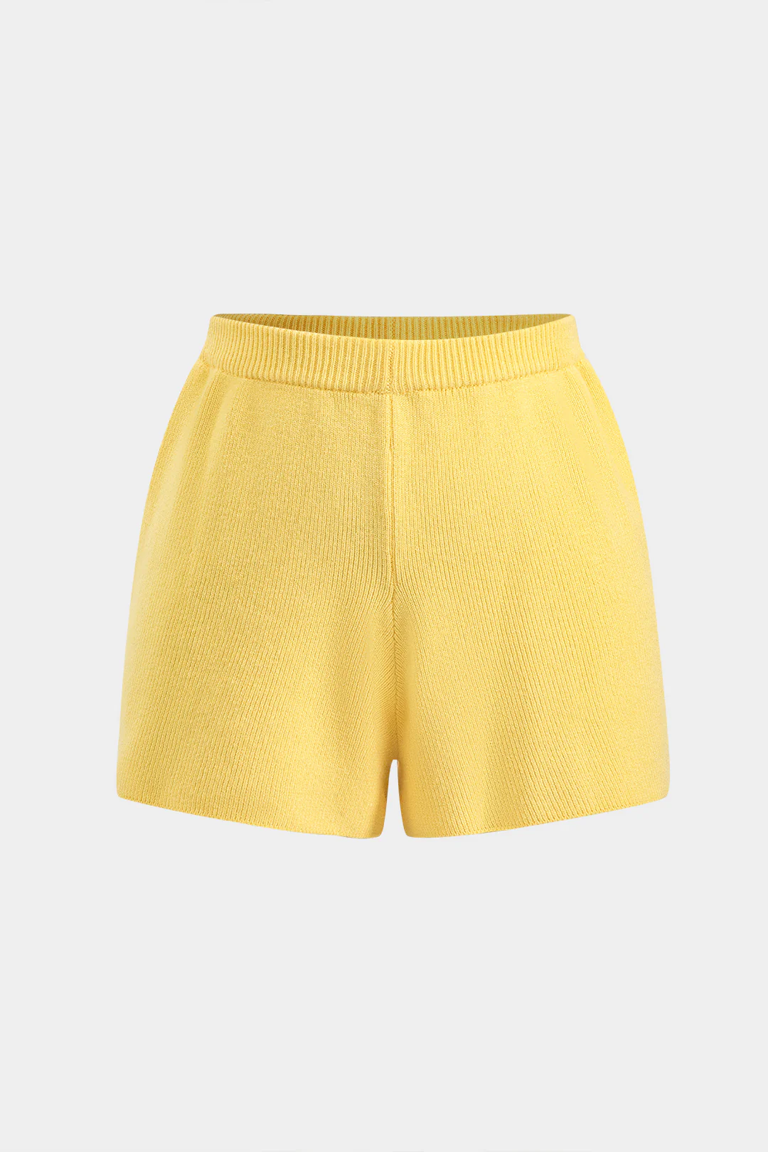 Solid Sweater Shorts - Flockneti