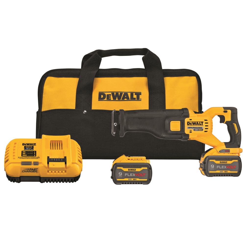 DEWALT FLEXV 60V MAX Reciprocating Saw Kit - Flockneti