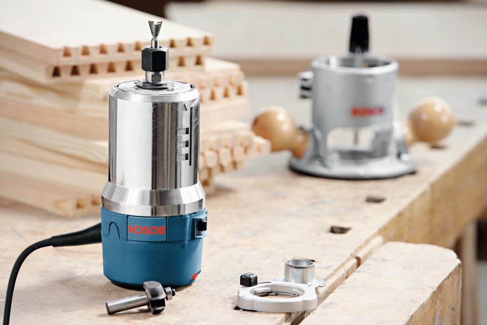 Bosch 2.25 HP Plunge and Fixed-Base Router Kit - Flockneti