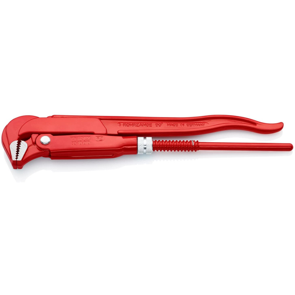 Knipex Pipe Wrench 90 Degree Angled 310 mm Swedish Pattern - Flockneti
