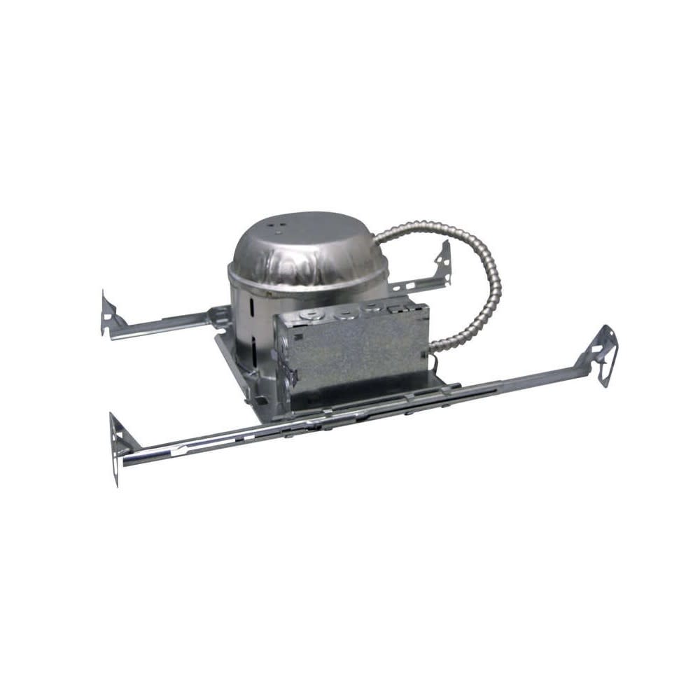 Halo 6″ Aluminum 120V 75W Air Tite E26 Base IC Shallow Housing - Flockneti