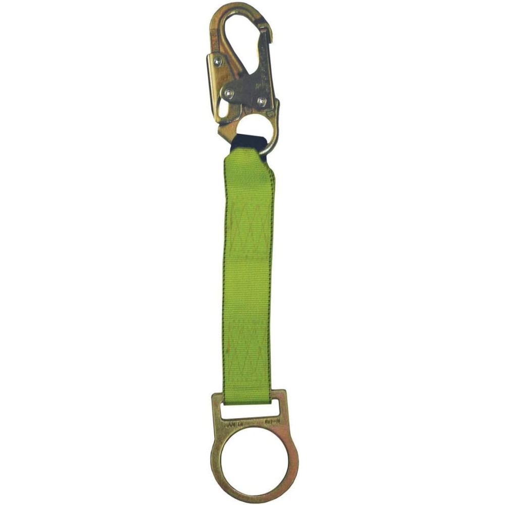 Safewaze 18″ D Ring Extender with Steel Snap Hook & D Ring - Flockneti