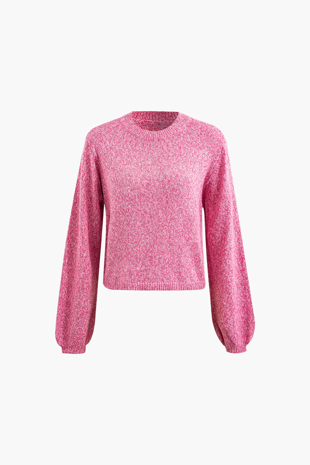 Knit Tie-Up Backless Long-Sleeve Top - Flockneti